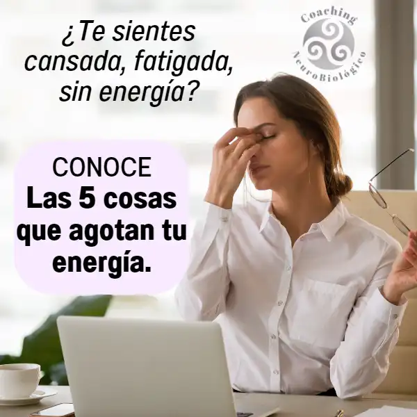 Las 5 cosas que agotan tu energía