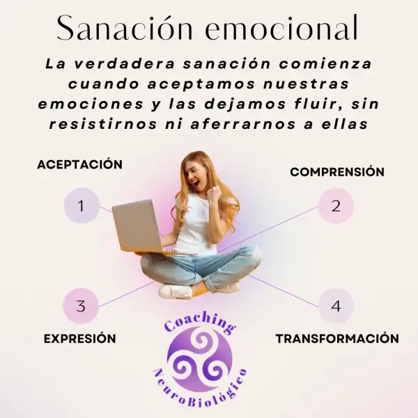 La sanación emocional inicia con la aceptación.